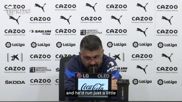 Gattuso recalls his previous games vs Xavi: 'He’d would play and I’d run a lot'